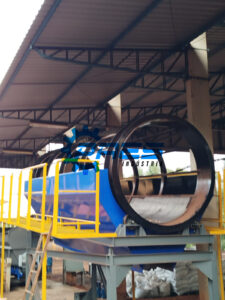 Peneira de Compostagem Industrial para usina de composto